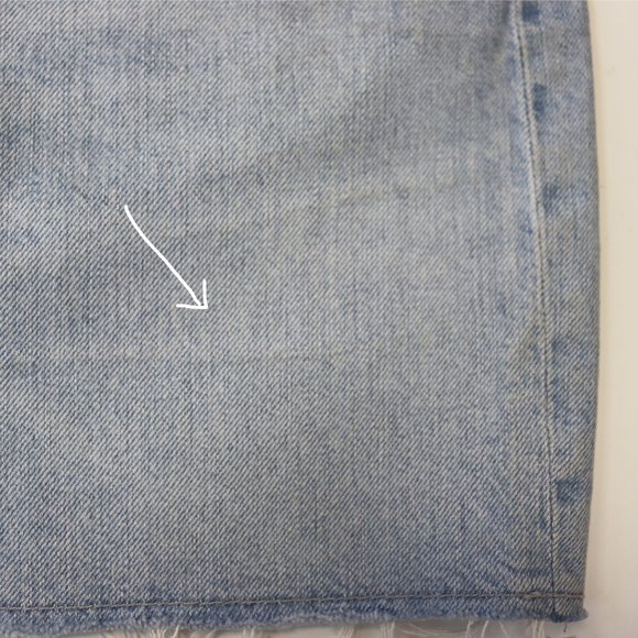 NEW Jean Atelier Flip Denim Mini Skirt 25 - Picture 8 of 8